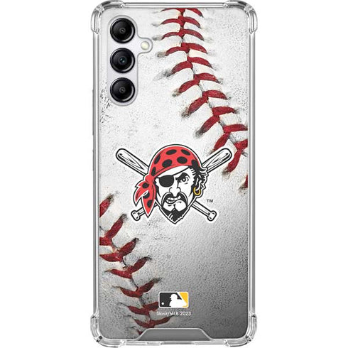 MLB Pittsburgh Pirates Game Ball Galaxy A15 5G Clear Case
